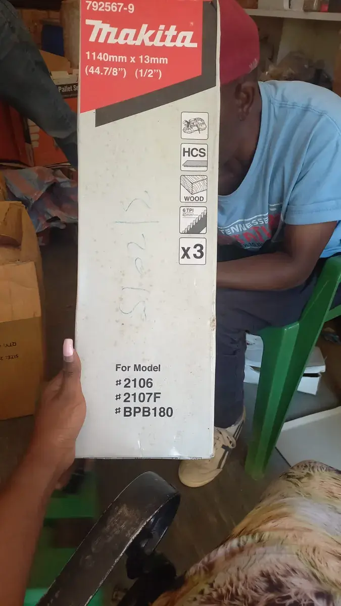 Portable band saw blades