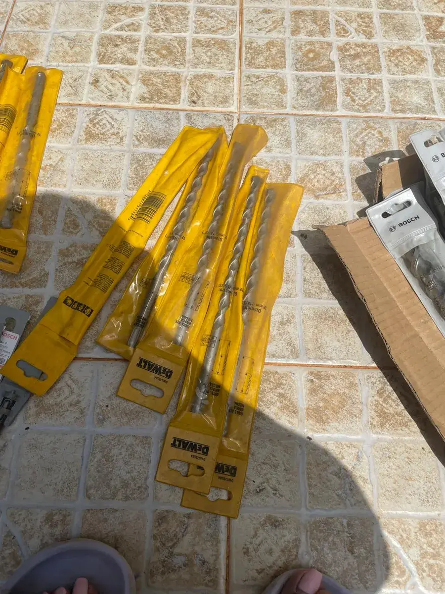 Long 12 mm mason bits