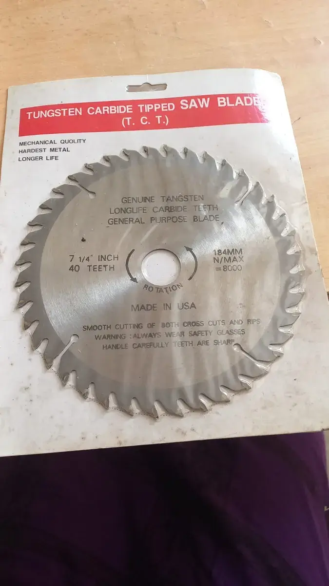 General purpose circular saw blade (184 mm